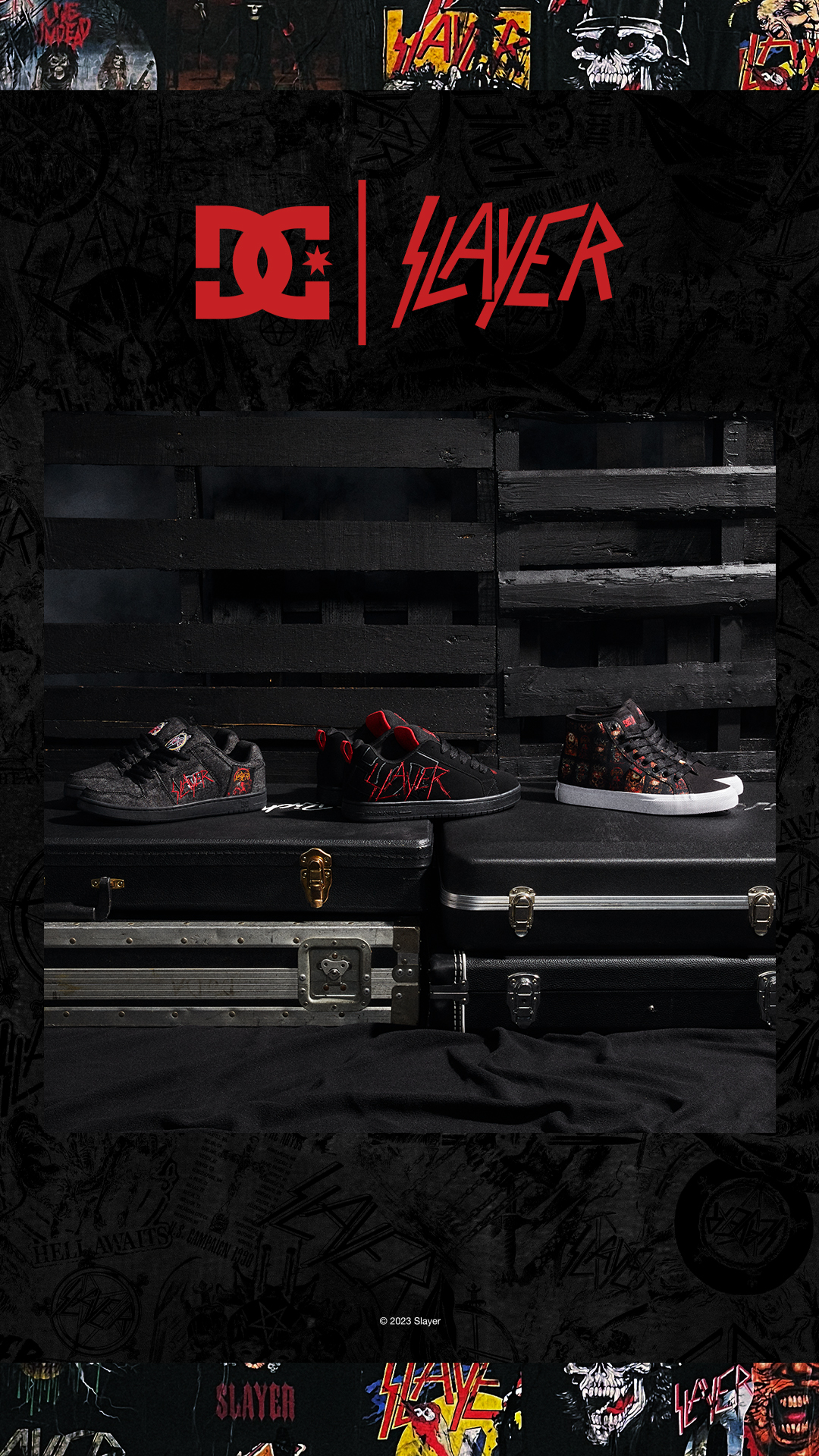 DC SHOES X SLAYER at Bigfootshoes